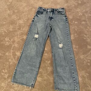 Art Class Blue Distressed Kids Jeans